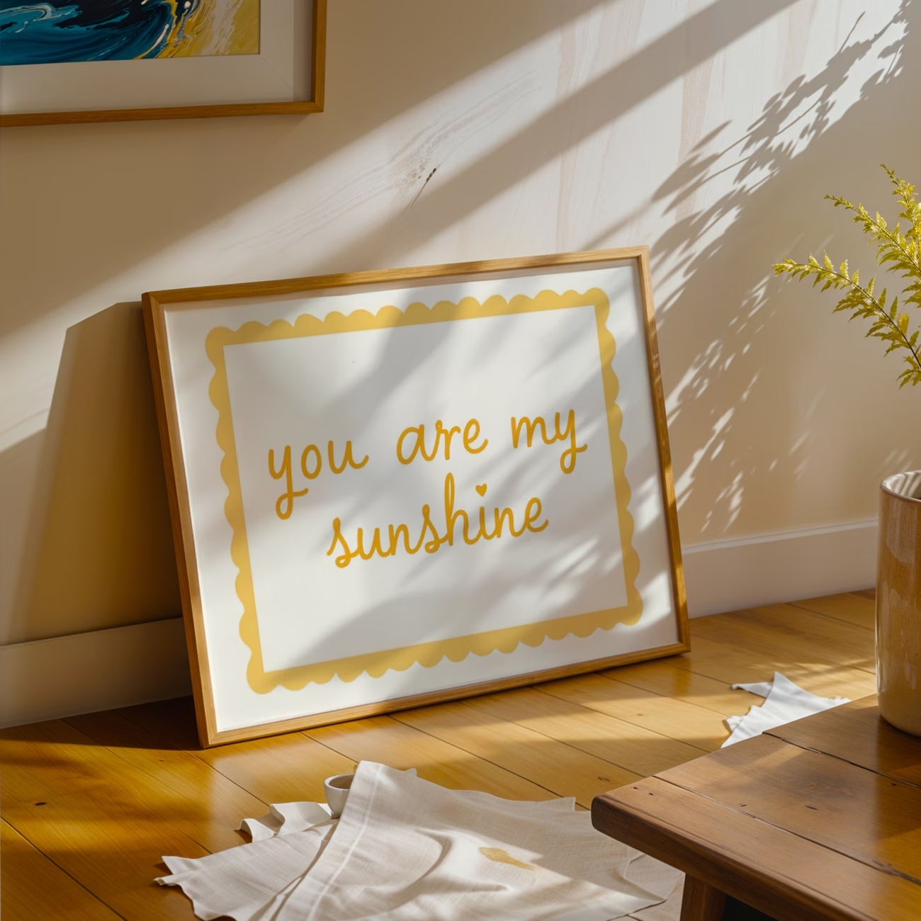 Modern You Are My Sunshine Quo - đánh giá và giá Home Decor Wall Pictures