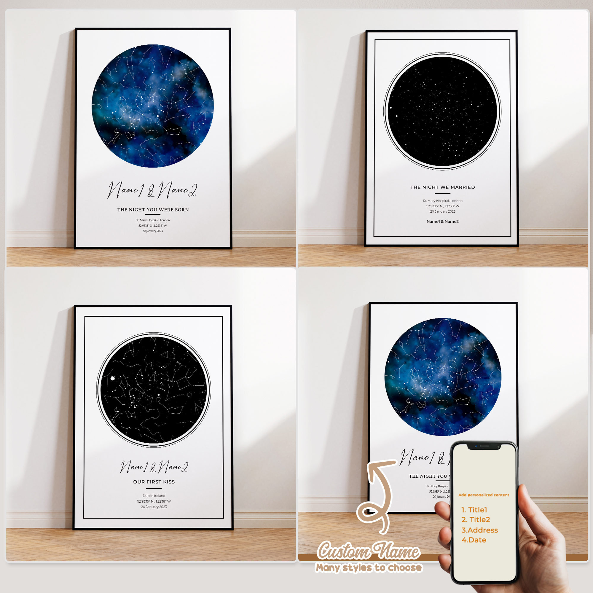 Modern Custom Personalized Nig - đánh giá và giá Home Decor Wall Pictures