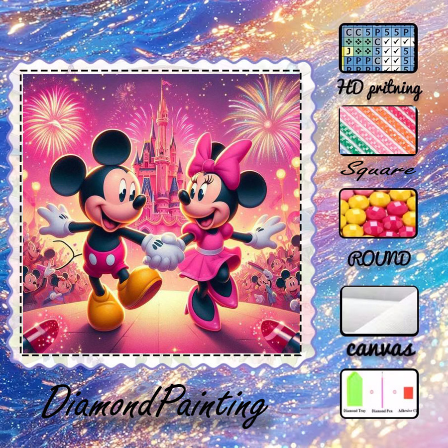 1 Piece-5D-DIY--Diamond Painti - đánh giá và giá Home Decor Disney