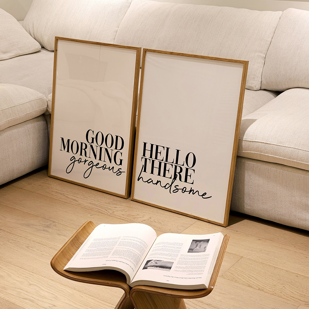 Good Morning Quotes Posters an - đánh giá và giá Home Decor Quotes Ideas
