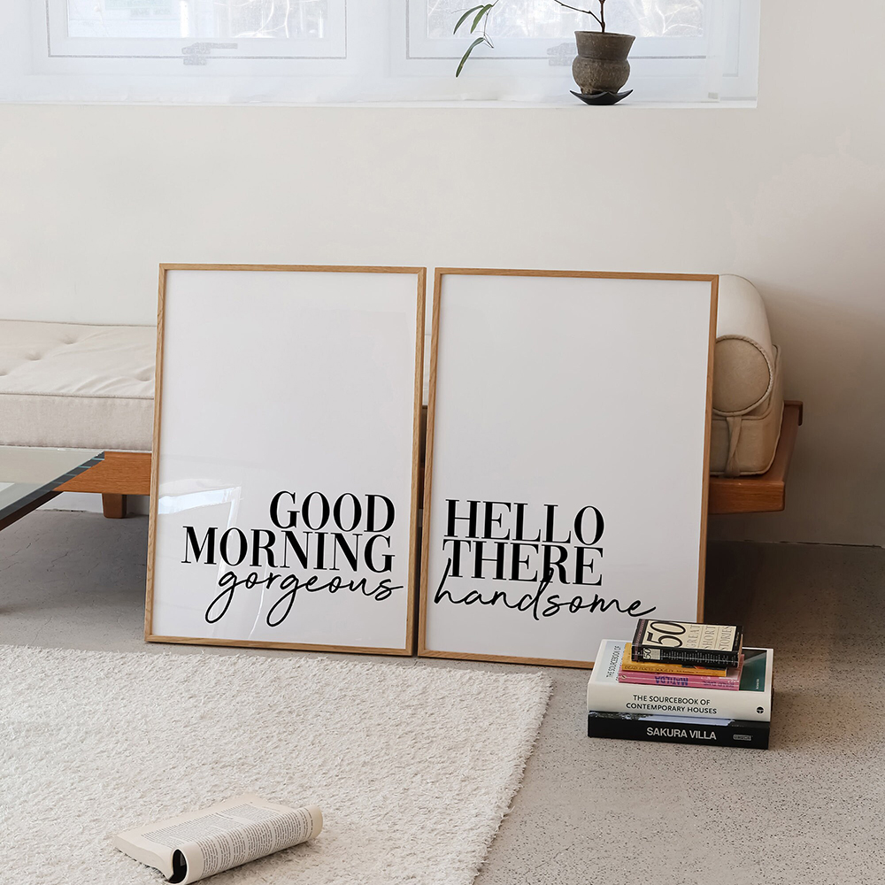 Good Morning Quotes Posters an - đánh giá và giá Home Decor Quotes Ideas