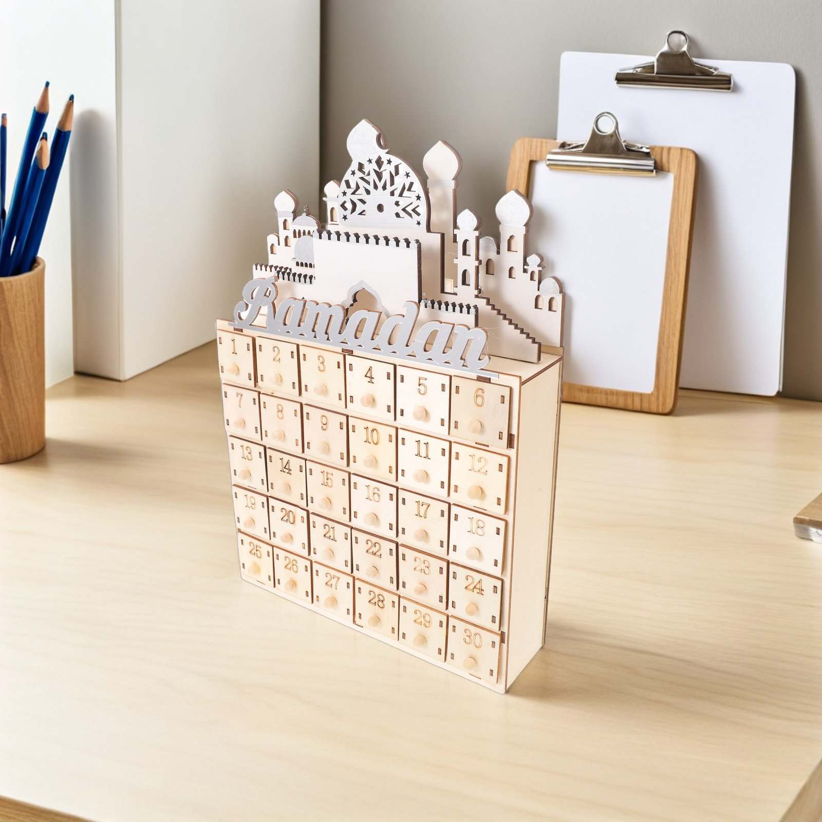 Ramadan Countdown Calendar LED - đánh giá và giá Home Decor Ramadan