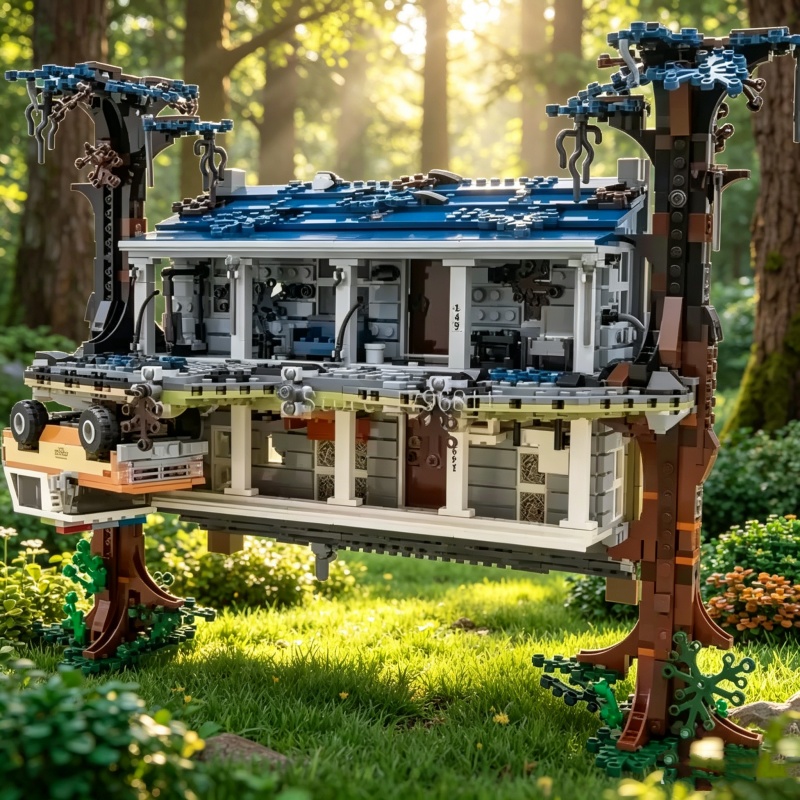 New MOC Upside Down World Hous - đánh giá và giá Home Decor Disney