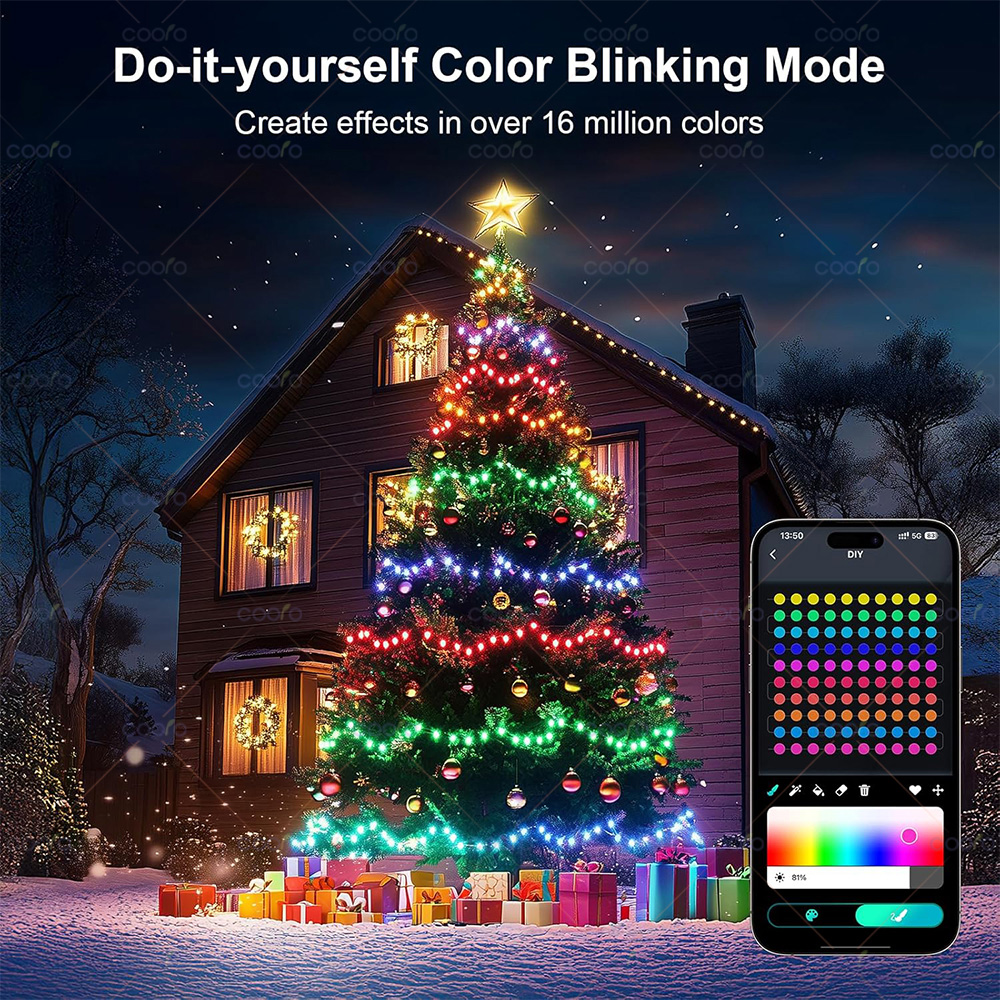 USB Bluetooth Colorful G18 LED - đánh giá và giá Fairy Lights Bedroom