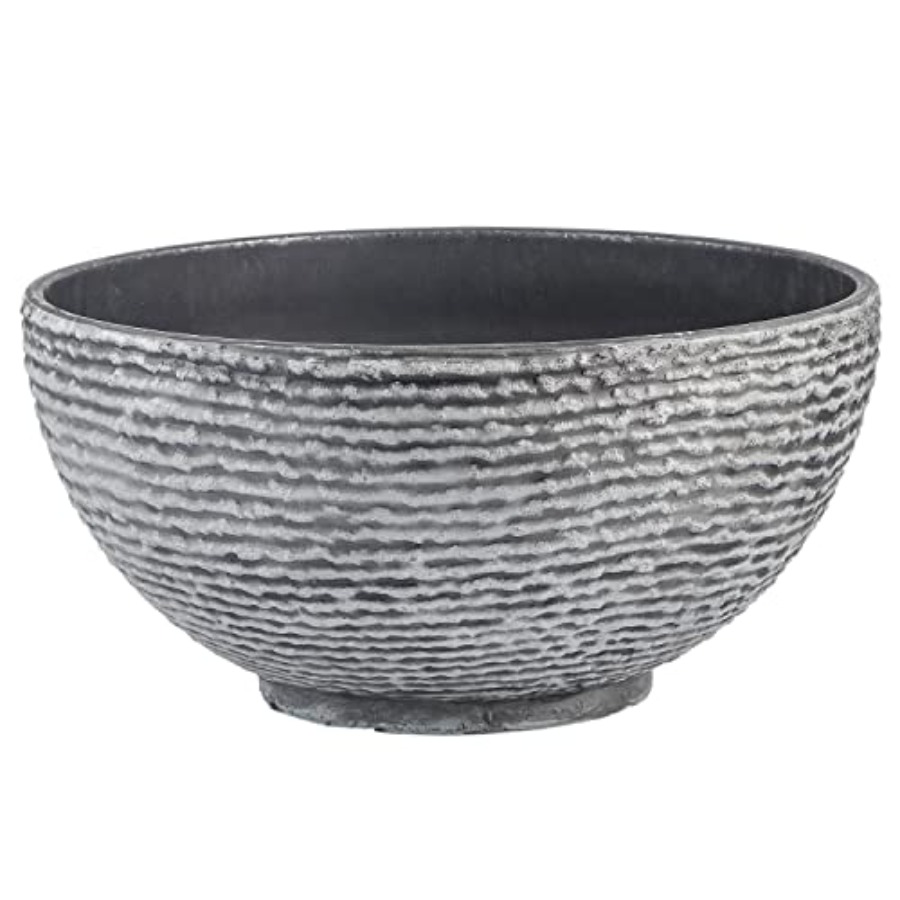 Ash Black Resin Outdoor Low Bo - đánh giá và giá Succulent Planter Pot