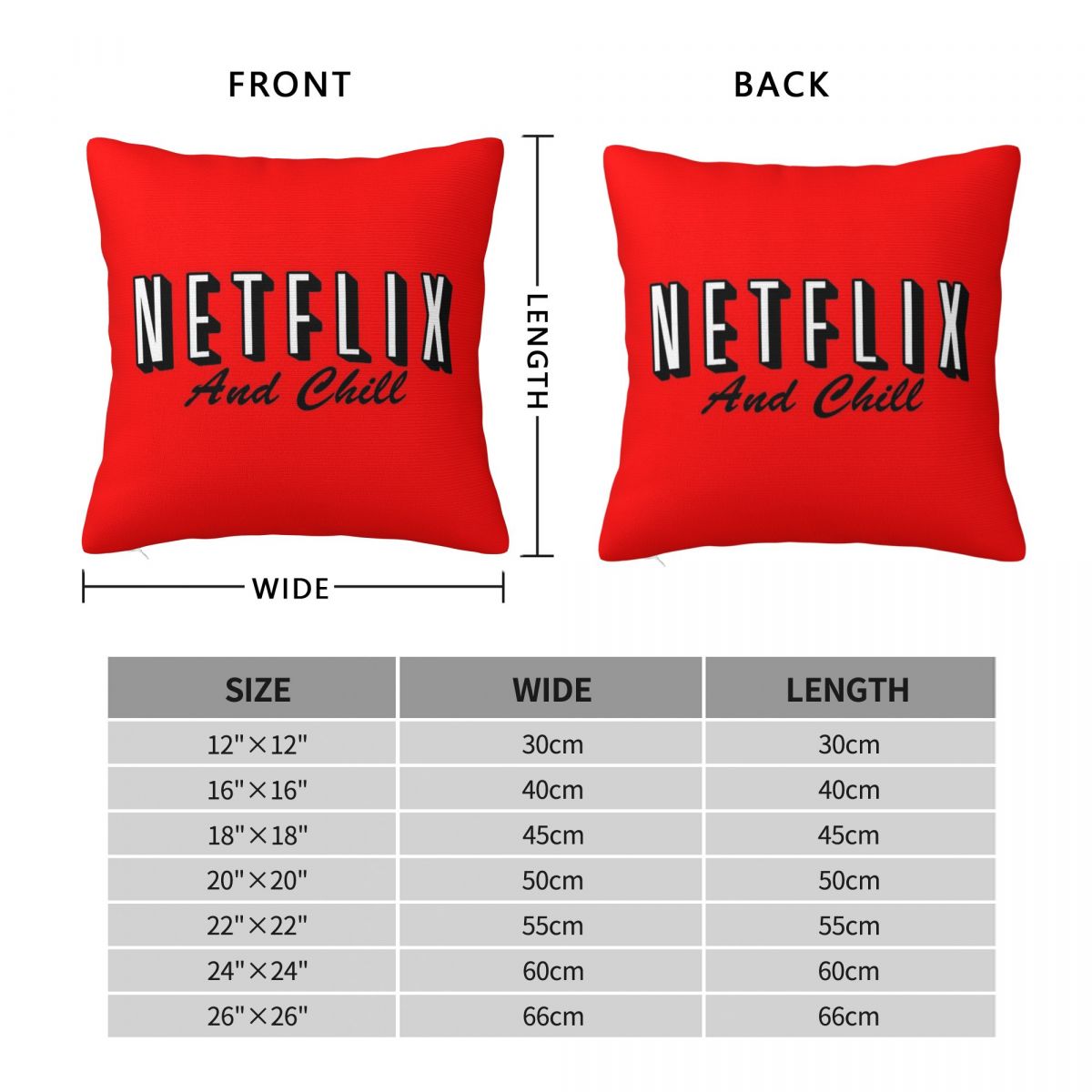Netflix And Chill Red Square P - đánh giá và giá Home Decor Netflix