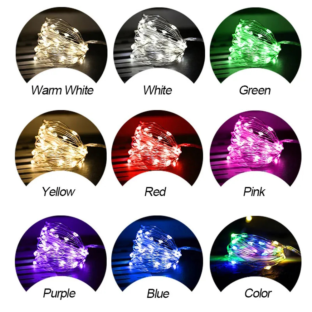 LED Fairy Lights Copper Wire W - đánh giá và giá Fairy Lights Bedroom